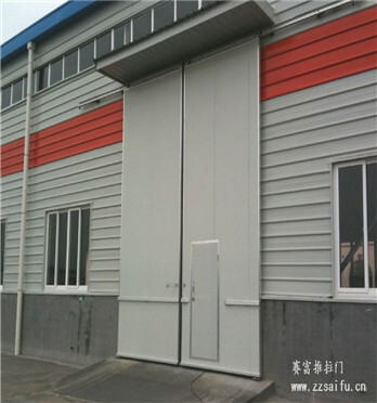 厂房双开平移门